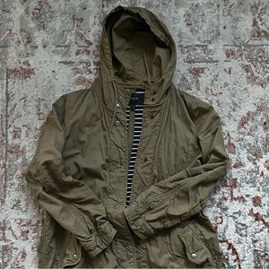 J.Crew Petite Small Spring Jacket w/ Hoodie